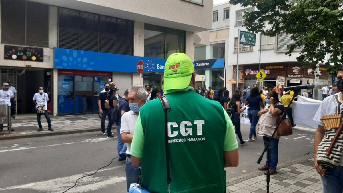 Hugo León Echeverry presidente CGT Quindío