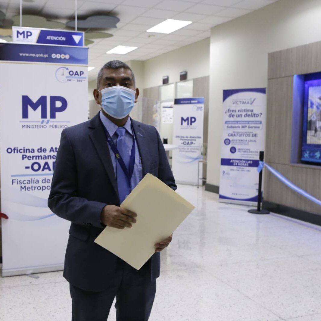 El fiscal de Guatemala, Rafael Curruchiche.      (Foto: cortesía Ministerio Público de Guatemala).