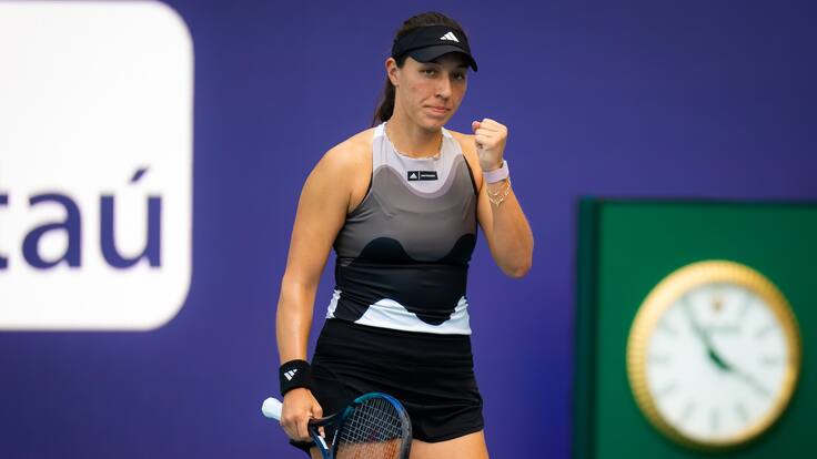 Jessica Pegula habló en La W tras su victoria ante Magda Linette en el Miami Open