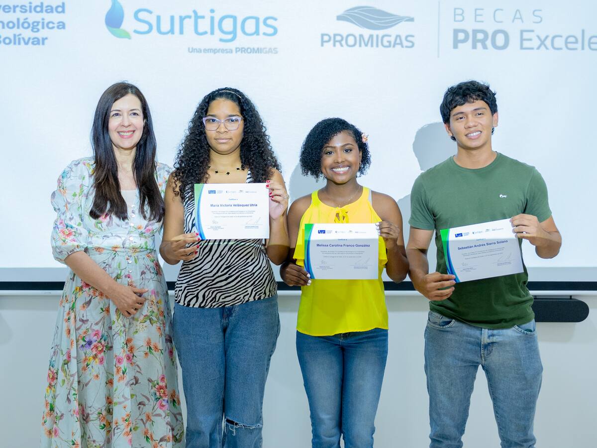 Jóvenes beneficiarios de Becas Pro Excelencia de Surtigas iniciaron formación en la UTB