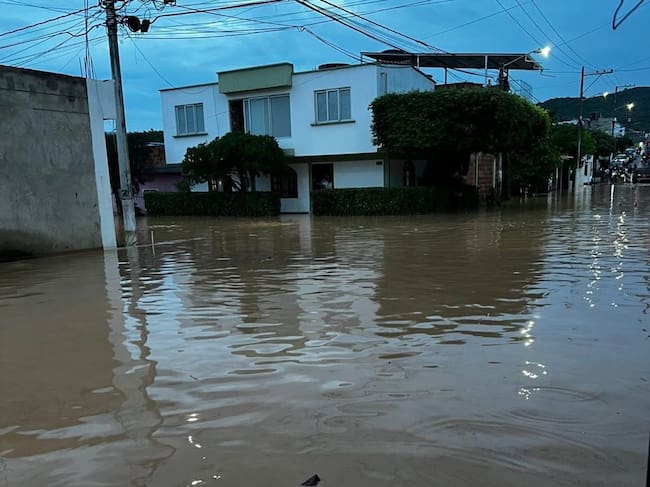 Emergencias por lluvias en los municipios de Villa del Rosario y Los Patios. / Foto: Tomada de NotiPatios.