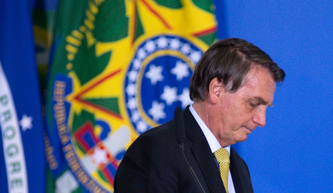 El mandatario brasileño Jair Bolsonaro