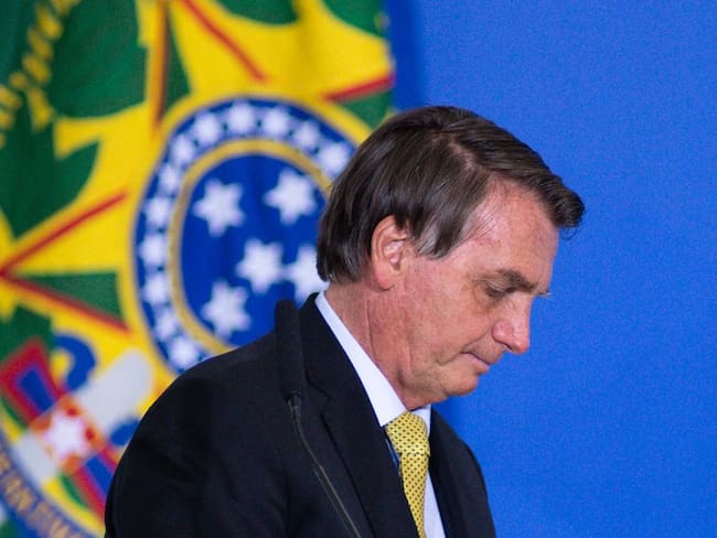 El mandatario brasileño Jair Bolsonaro
