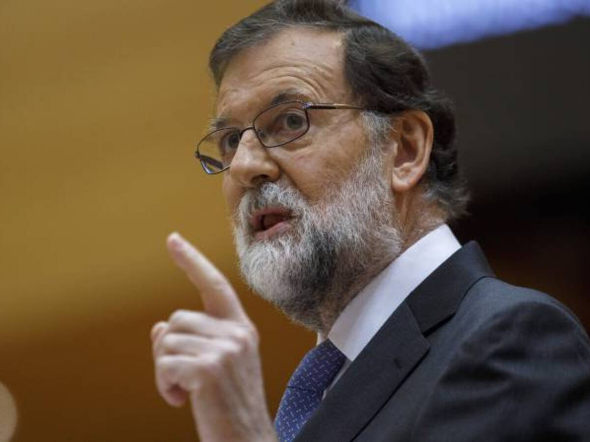 Mariano Rajoy calificó la declaración como un acto delictivo