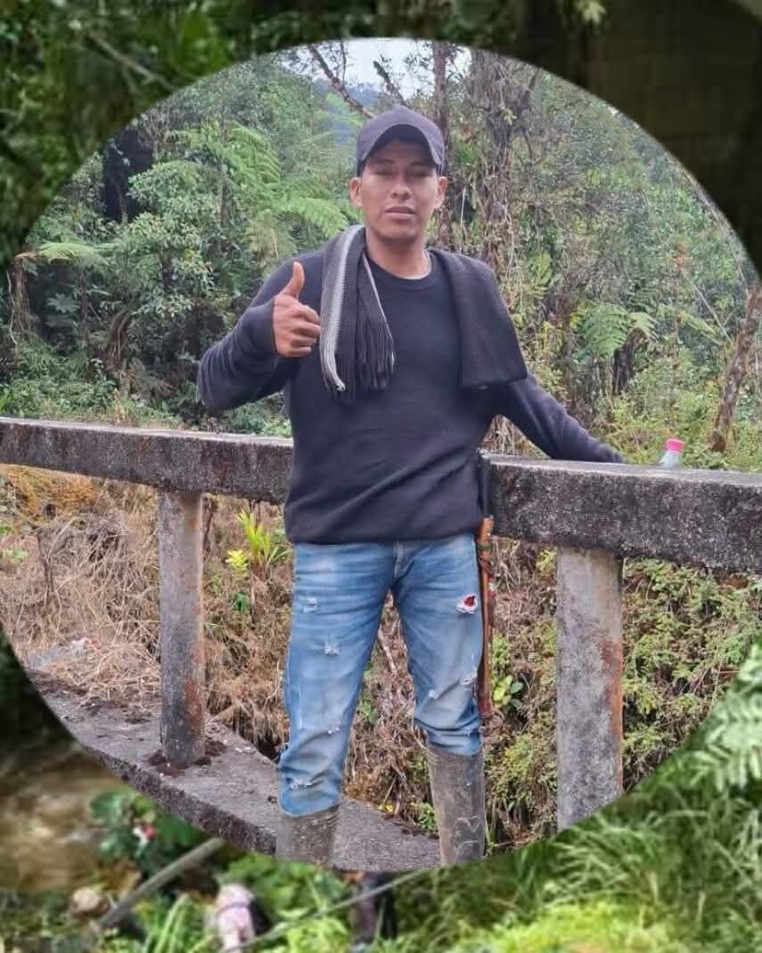 Familiares del líder piden que el crimen no quede impune. Foto Redes Sociales.