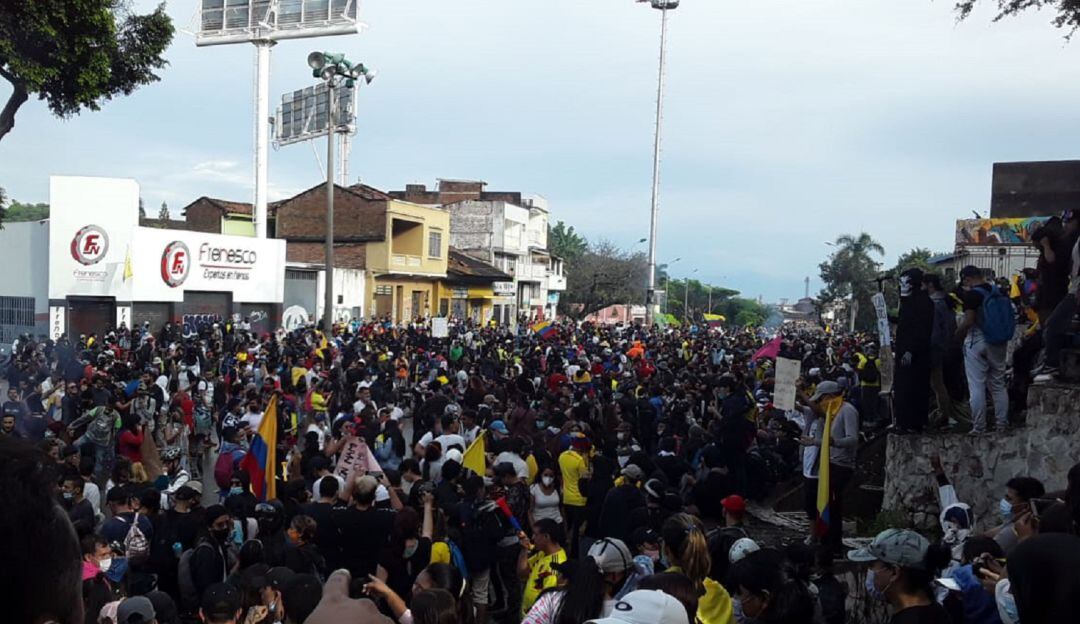Este viernes 28 de mayo se cumple un mes del paro que se adelanta en varios puntos de Cali.