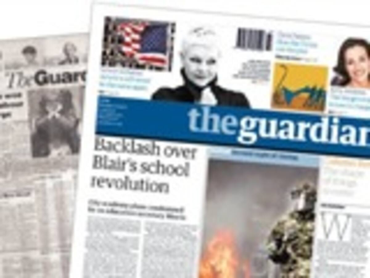 'The Guardian' emite un comercial de un avión estrellándose justo antes de la nota del accidente de Amsterdam