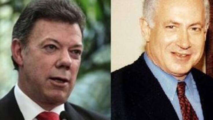 Santos hablará con el presidente israelí Benjamin Netanyahu sobre conflicto con palestinos
