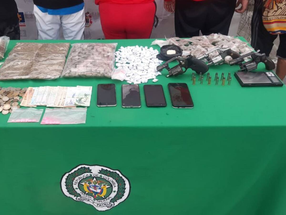 Así cayó "La Amarilla", una red de microtráfico en Chinchiná