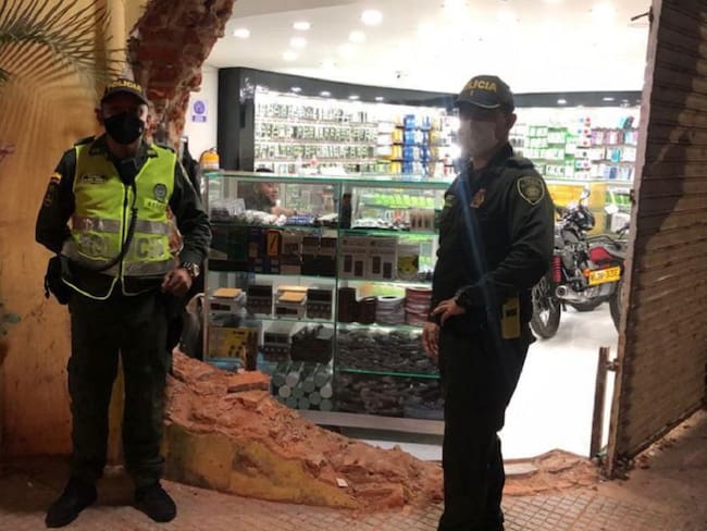 Edificio intervenido