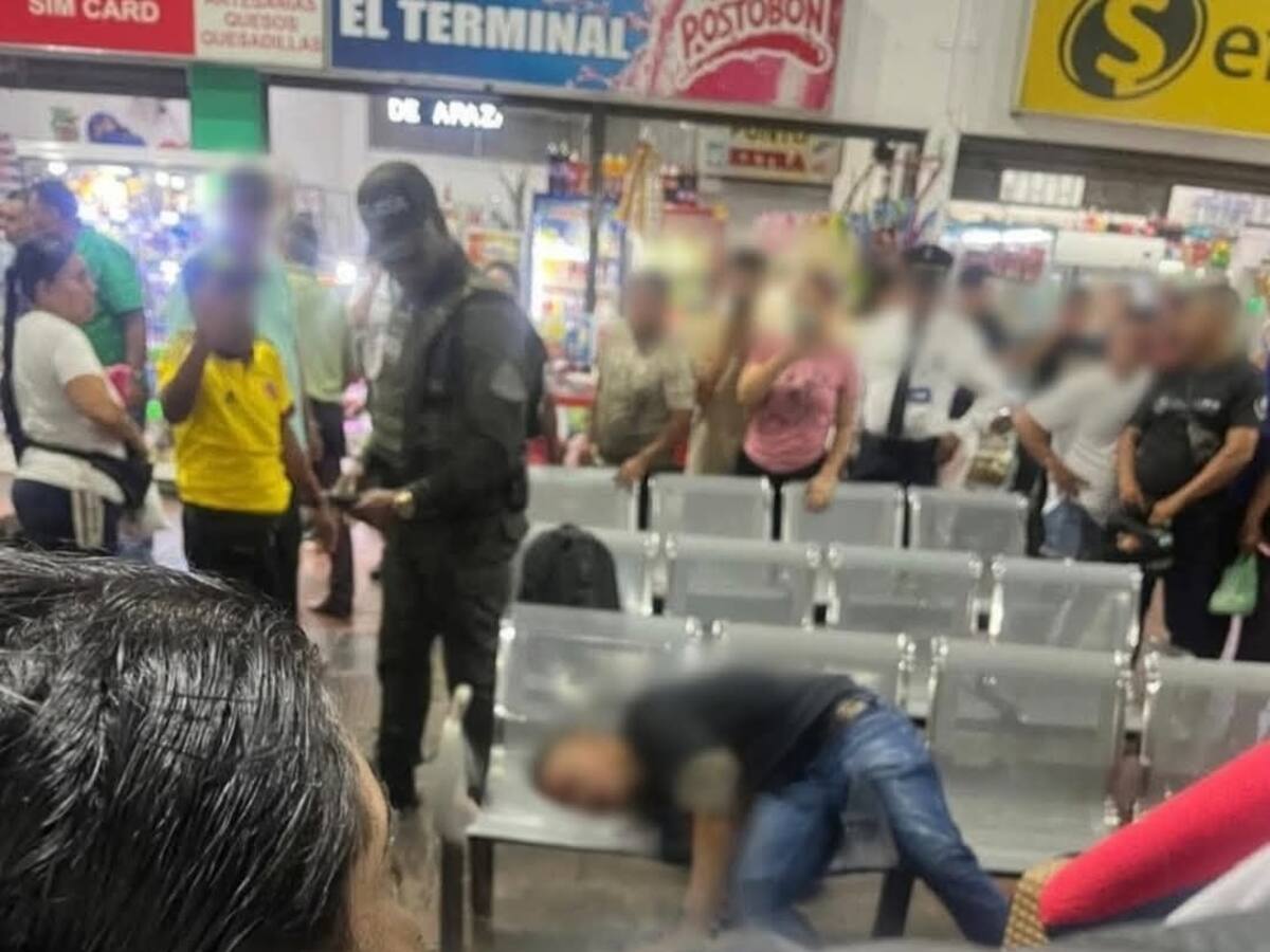 Hombre fue asesinado en pleno terminal de transportes en Florencia en el Caquetá