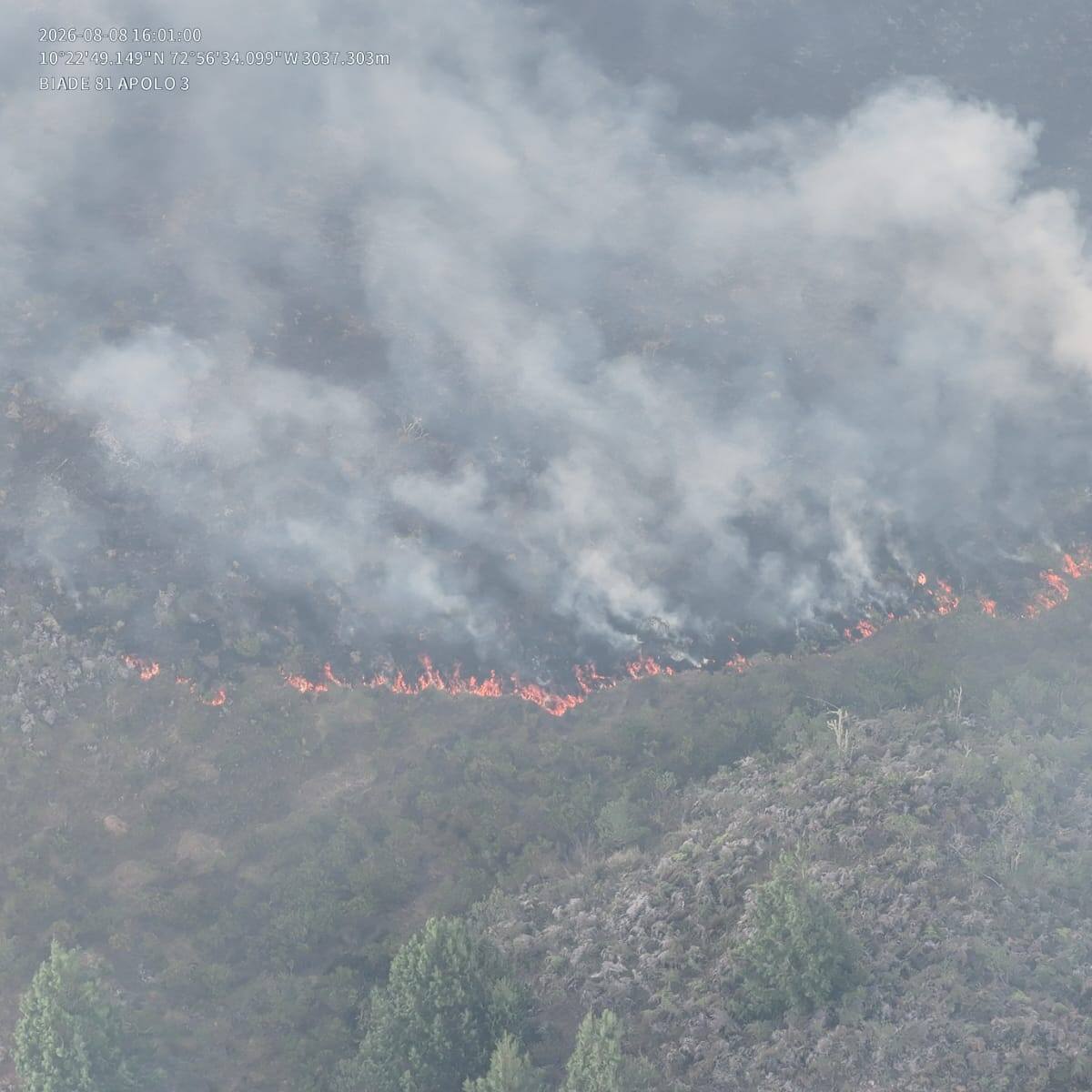 Incendios en el Perijá y falta de agua golpean al Cesar: ocho municipios están afectados