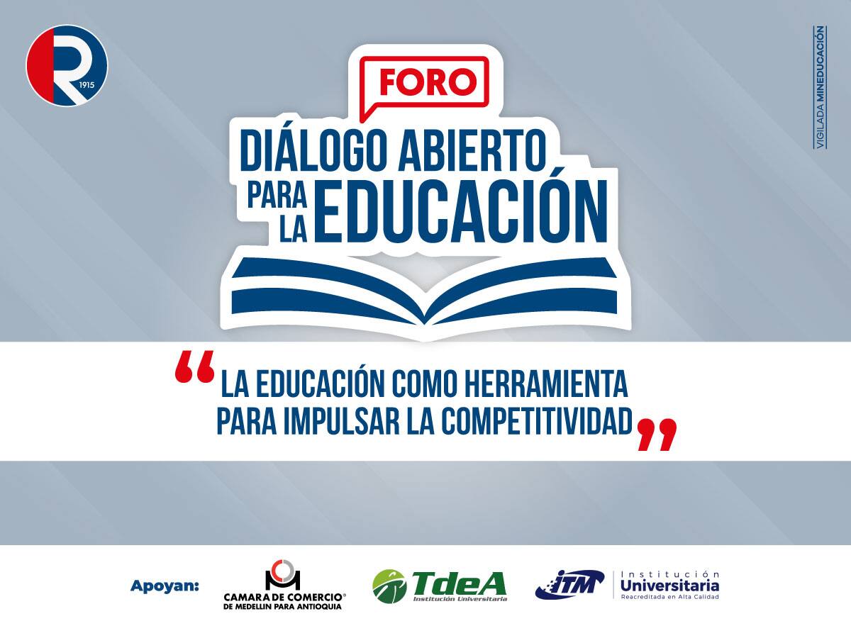 Foro ‘Diálogo Abierto para la Educación’ en Antioquia: ¿cuándo será y cómo participar?