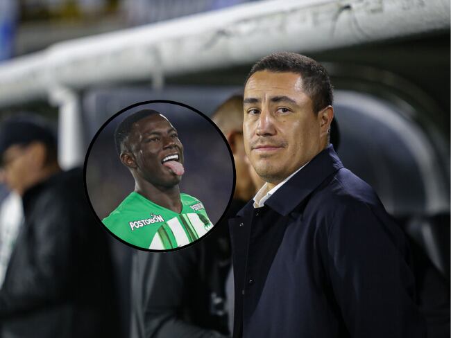 Efraín Juárez y Marino Hinestroza, miembros de Atlético Nacional / Colprensa