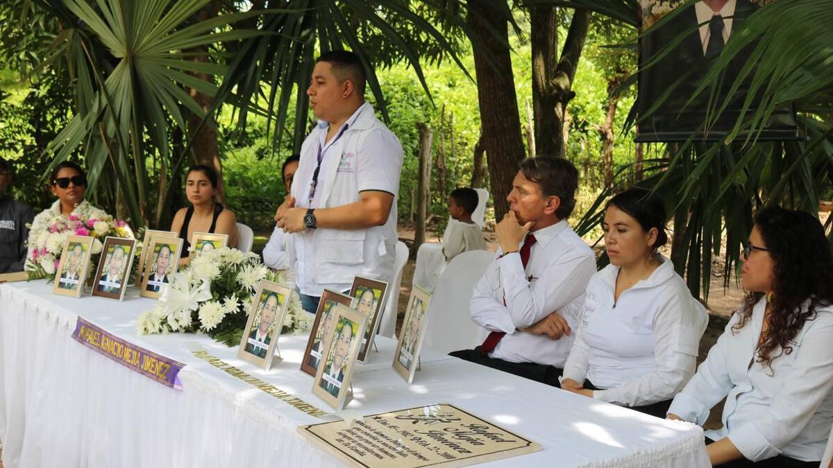 JEP y Unidad de Búsqueda entregan dignamente 5 cuerpos a sus familias