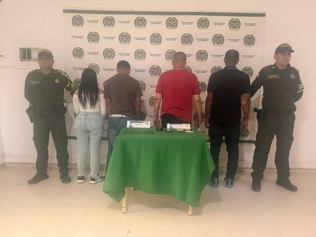 Fueron capturados cuatro integrantes del Clan del Golfo en Bolívar