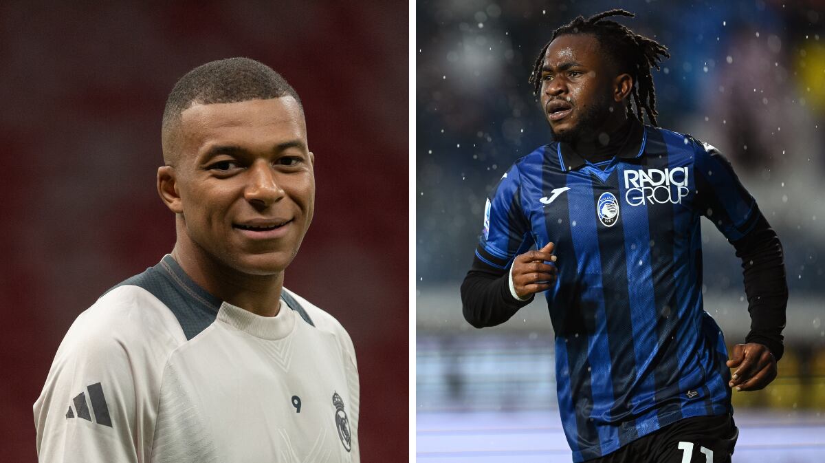 Mbappé y Lookman/ Getty Images