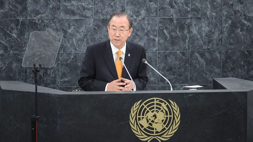Ban Ki Moon, secretario general de las Naciones Unidas. Foto: Colprensa