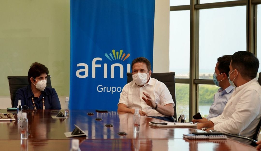 Reunión con directivos de Afinia