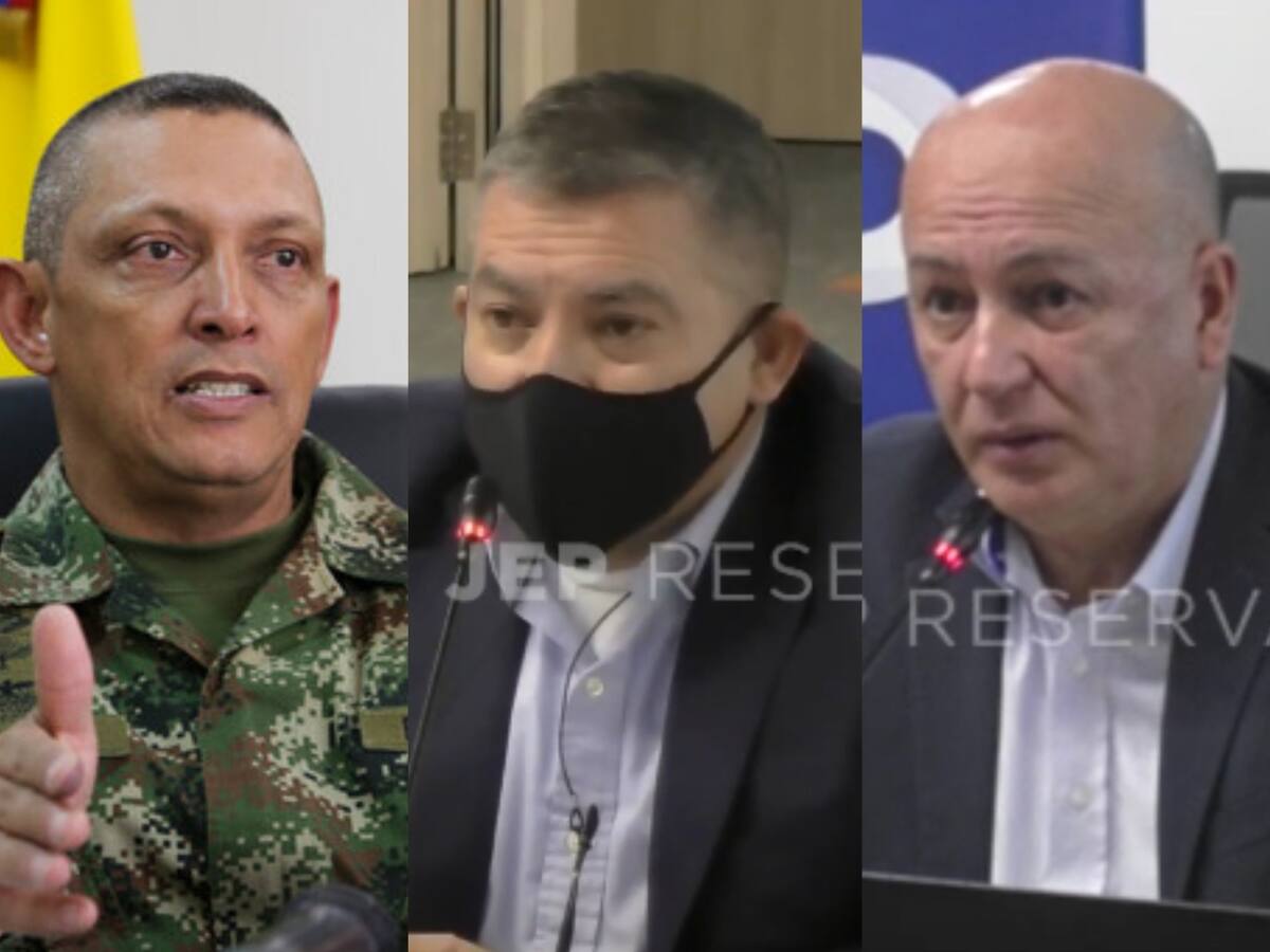 Cuatro generales en retiro a juicio en la JEP por “falsos positivos”