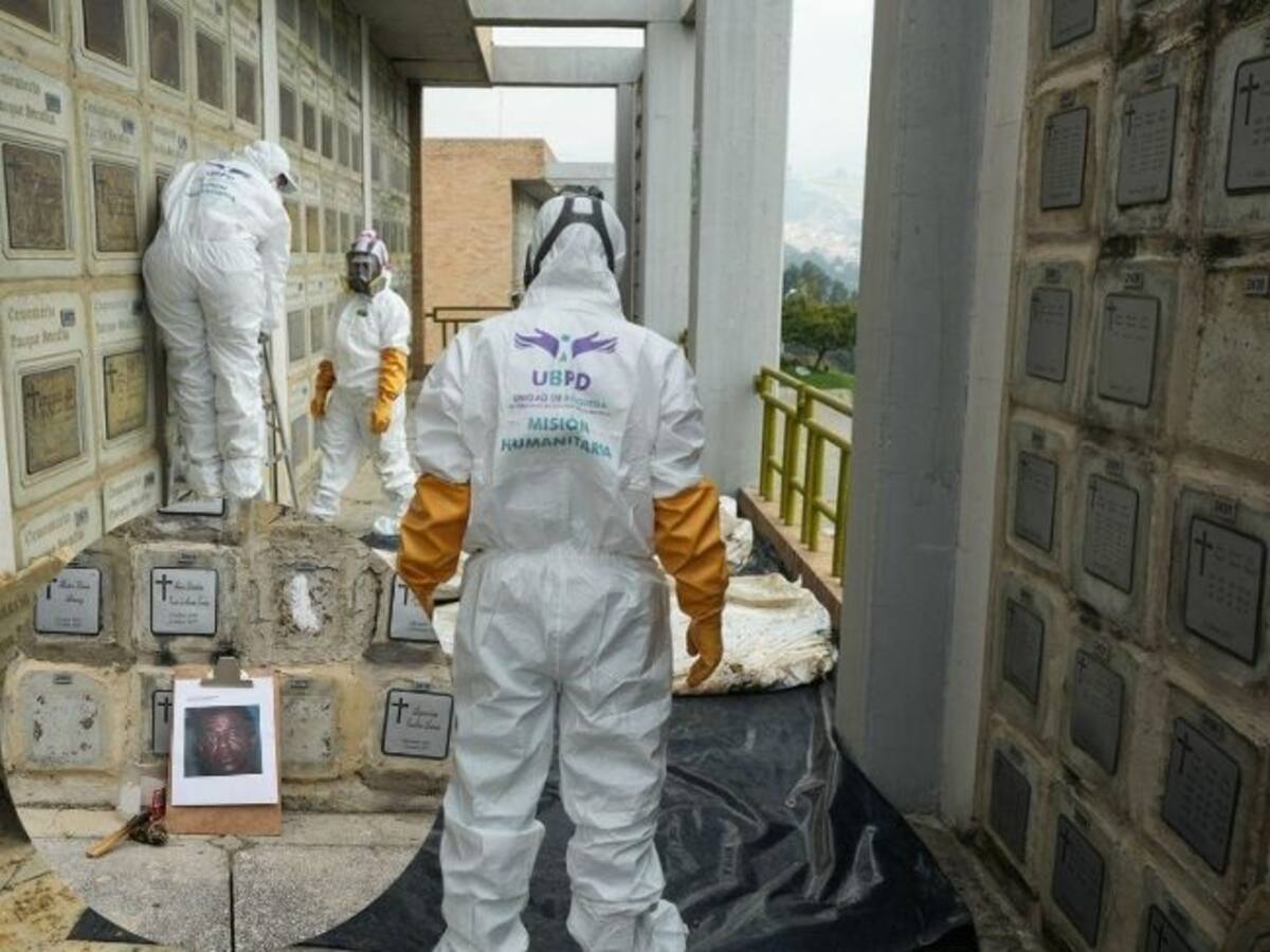 En un cementerio de Bogotá fueron encontrados los cuerpos de dos personas dadas como desaparecidas