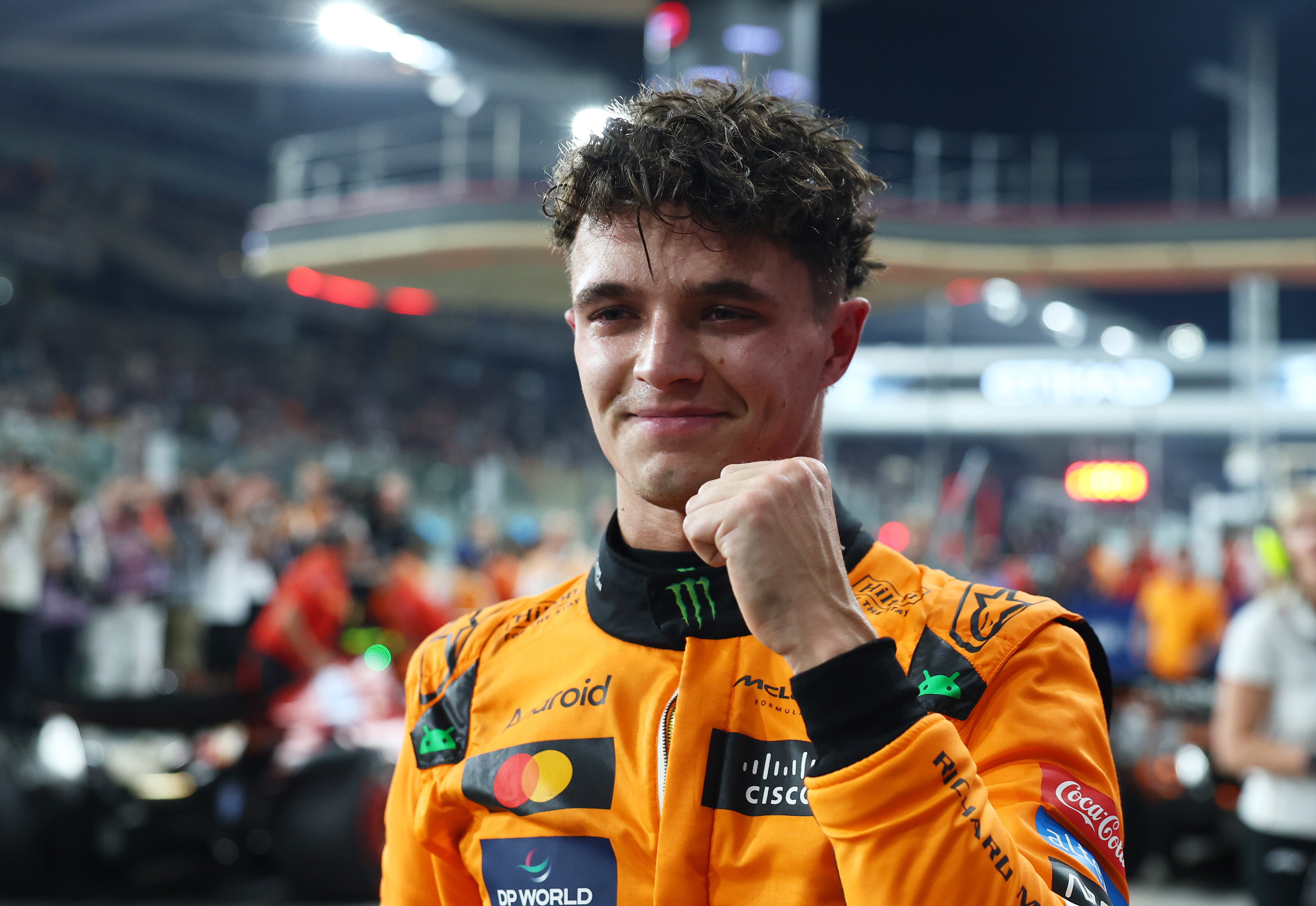 Lando Norris (Photo by Bryn Lennon - Formula 1/Formula 1 via Getty Images)