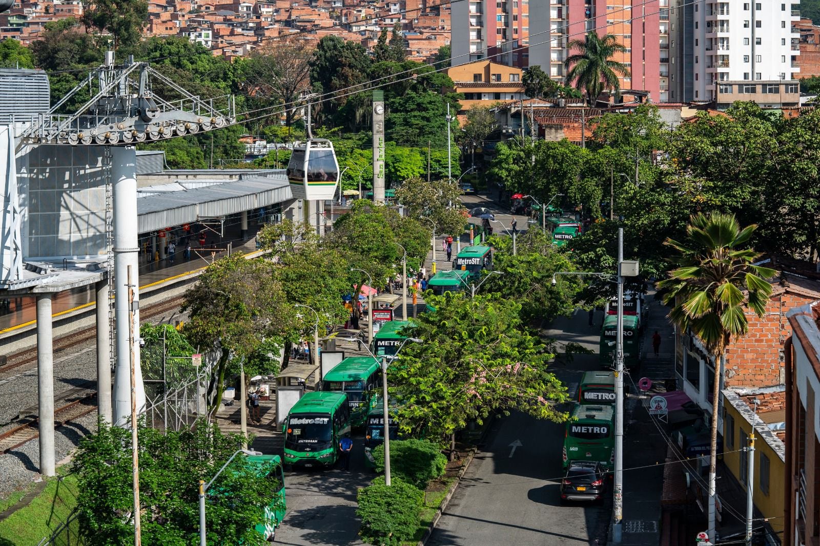 Para los sistemas Metro, Tranvía, Metrocable y Metroplús, el ajuste promedio será del 12,1%, dependiendo del perfil del usuario. Foto: Área Metropolitana. 