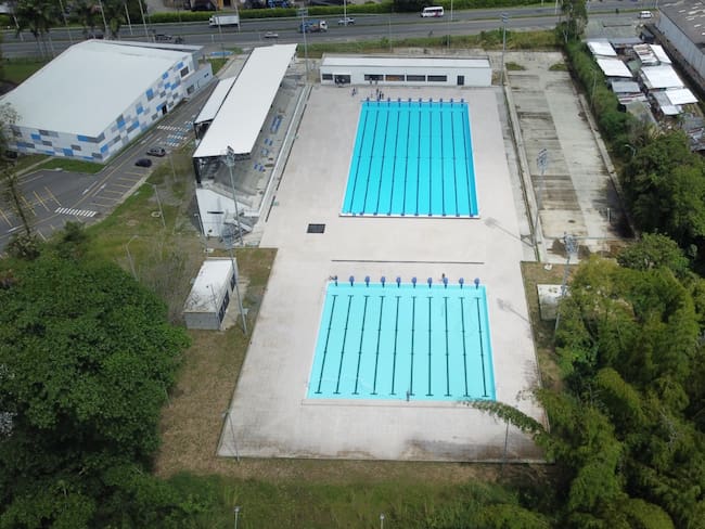 Por fin la gobernación del Quindío entregó el complejo acuático a la alcaldía de Armenia. Foto: Cortesía gobernación del Quindío