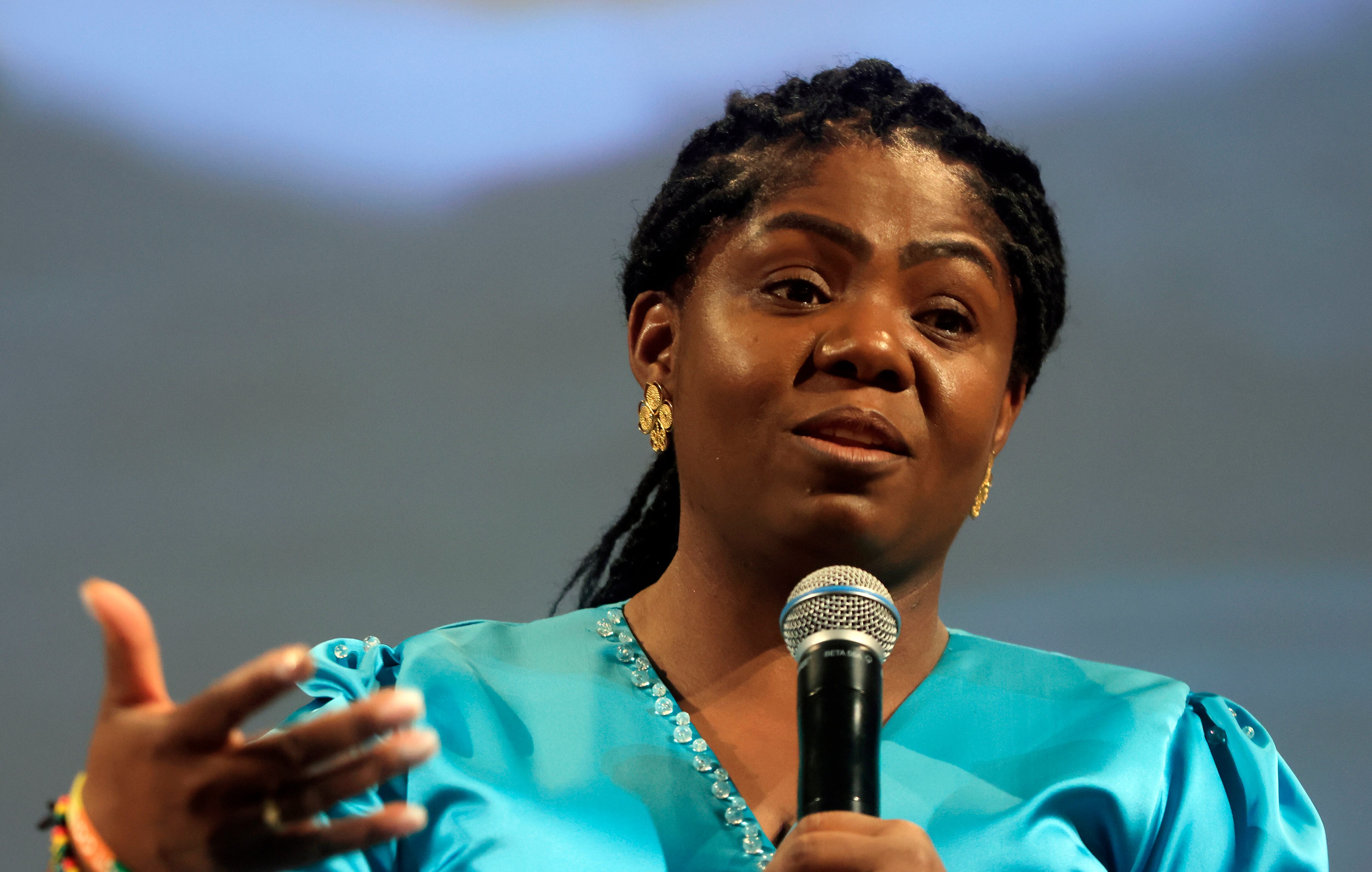 La vicepresidenta de Colombia, Francia Márquez EFE/Ricardo Maldonado Rozo