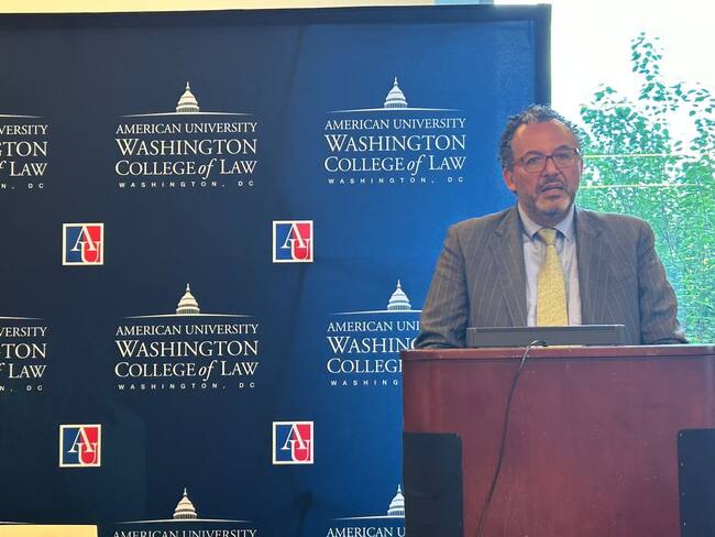 Presidente de la JEP viajó a Washington DC para aumentar cooperación judicial. Foto: Jurisdicción Especial para la Paz