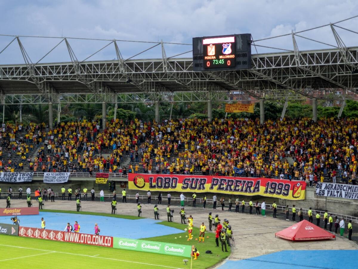 Conozca el dispositivo de seguridad para el partido entre Pereira y Millonarios