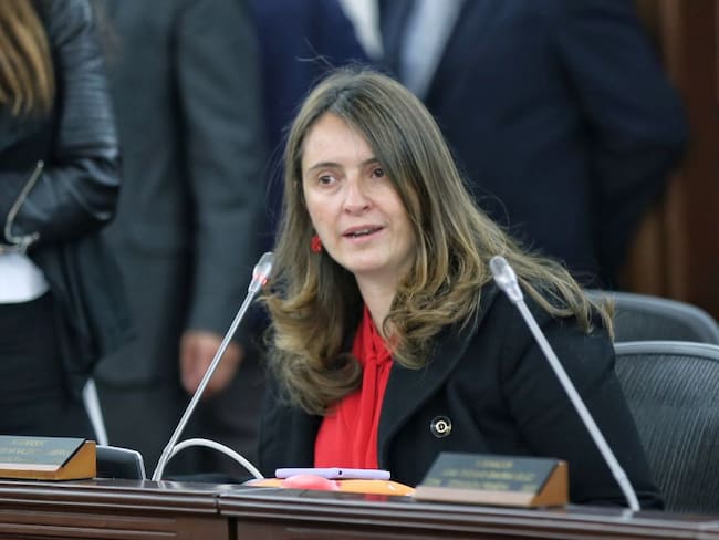 La senadora del Centro Democrático Paloma Valencia  se sintió inconforme con el comunicado de congresistas del partido apoyando abiertamente a Oscar Iván Zuluaga.