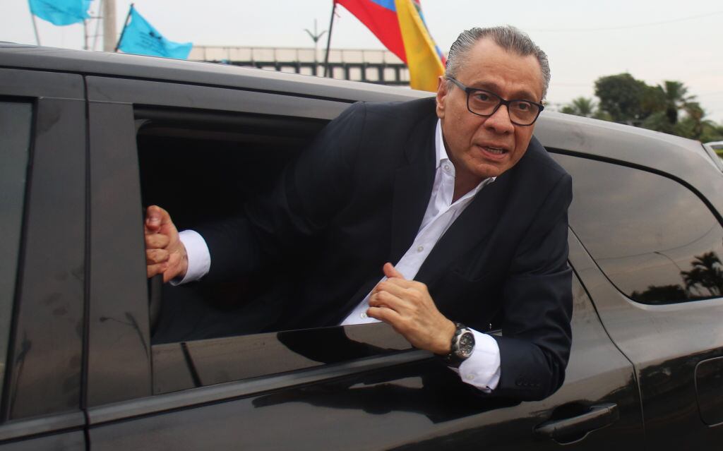 Ex vicepresidente ecuatoriano Jorge Glass. Foto: Getty Images.