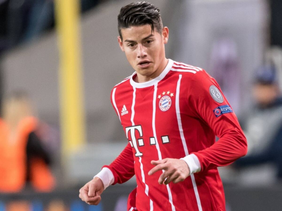 James Rodríguez será titular con el Bayern este fin de semana