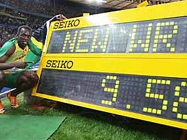 Usain Bolt impone nuevo récord mundial para los 100 metros