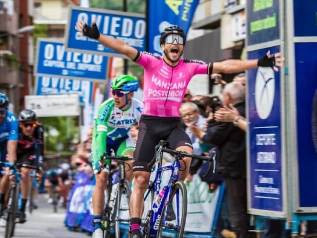 Carlos Quintero gana la primera etapa de la Vuelta a Asturias