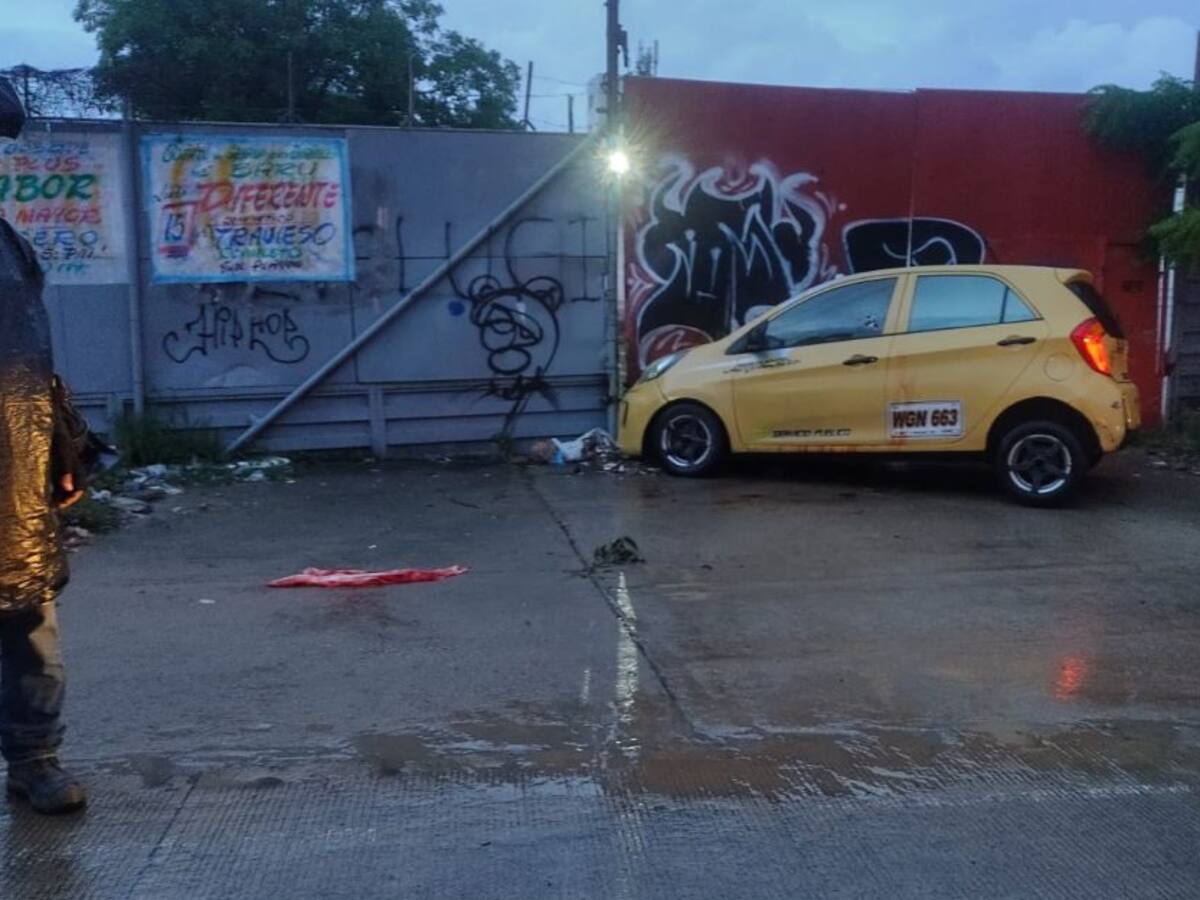 Taxista, nueva víctima de sicariato en Cartagena