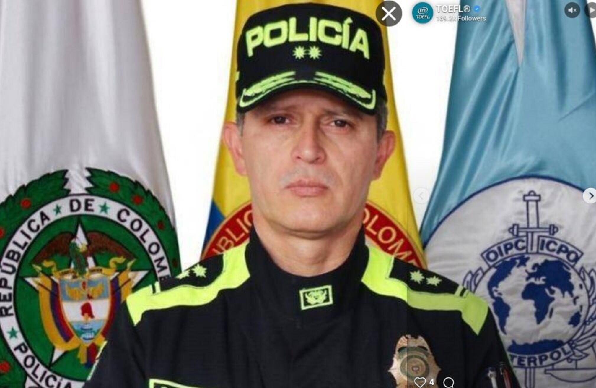 Foto: General (r) y excomandante de la Policía de Bucaramanga, Samuel Darío Bernal Rojas/ Suministrada.