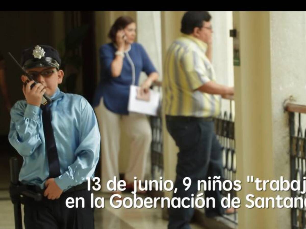 Campaña santandereana para combatir trabajo infantil superó a la nacional
