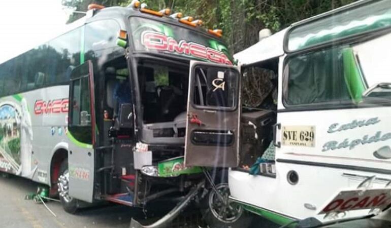 Accidente de buses