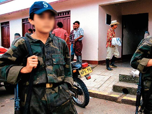 Putumayo, 24 de marzo de 2015. El reclutamiento de menores a las Farc, riesgo permanente en el Putumayo. Foto: German Arenas Usme