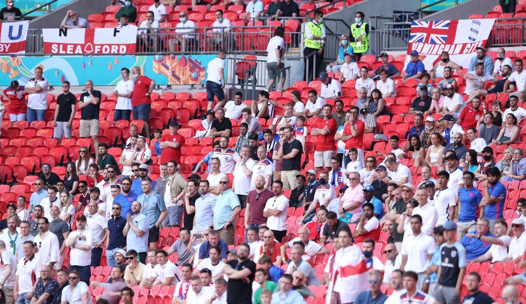 Inglaterra vs. Croacia en Eurocopa. 