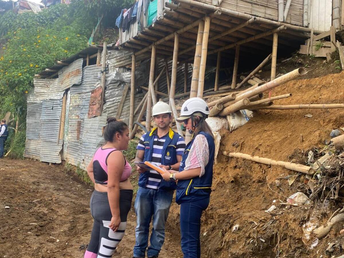 Más de 200 afectados deja la temporada de más lluvias en Pereira