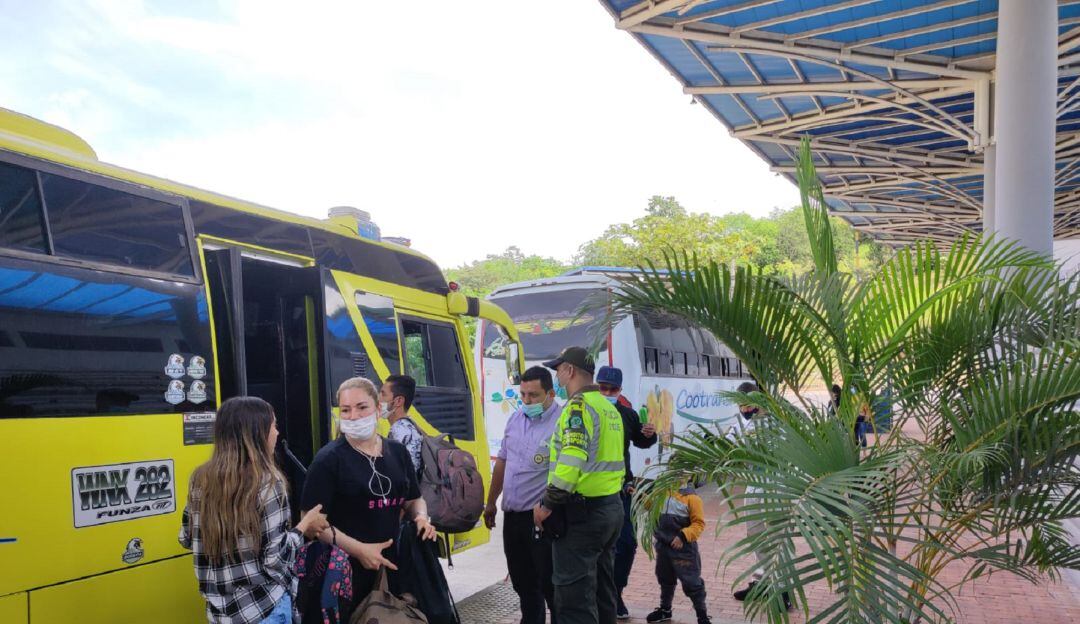 Controles vías del Tolima