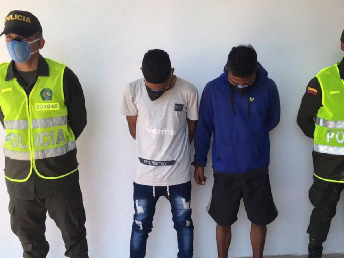 Dos capturados por protagonizar riña y traficar drogas en Magangué, Bolívar