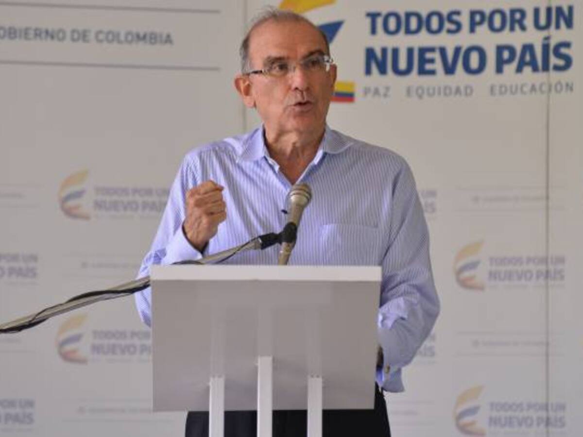 De la Calle expone los 15 principios del proceso de paz