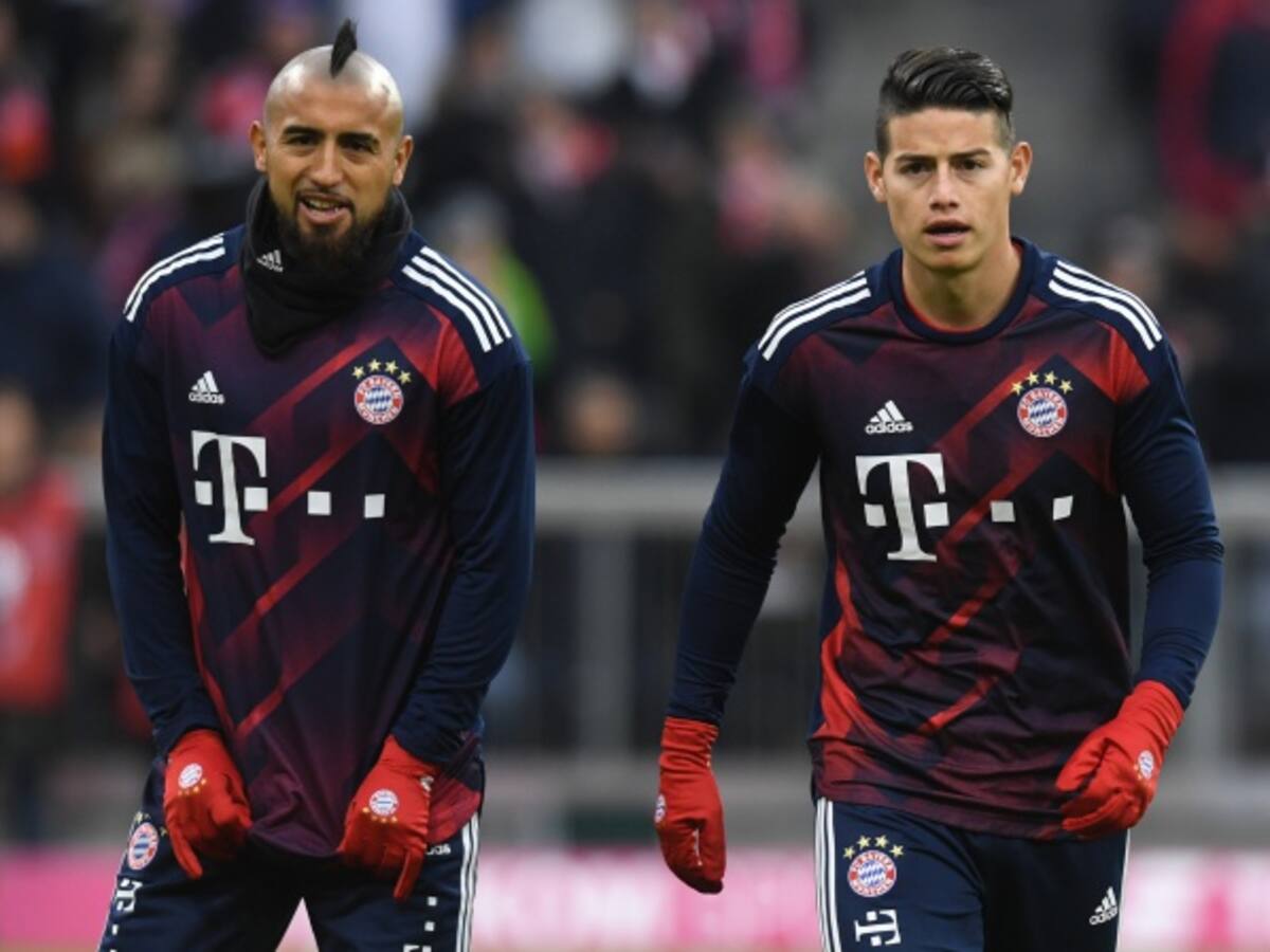 Me gustaría que Colombia y James pudieran ganar el Mundial: Vidal