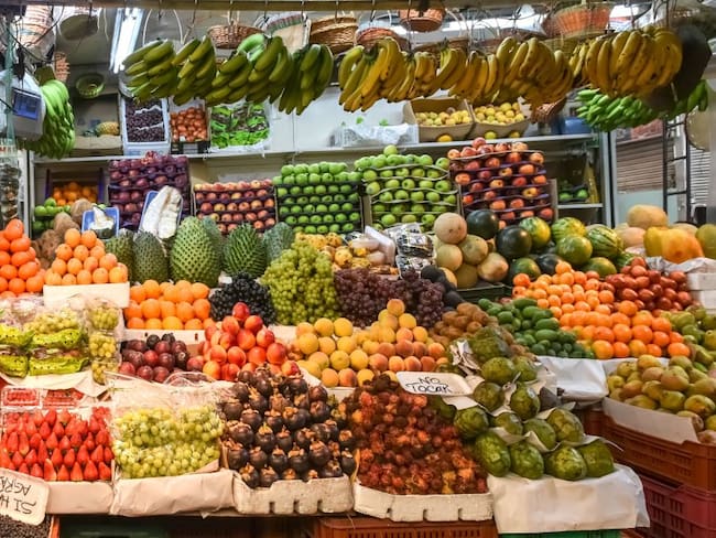 Mercado en Bogotá