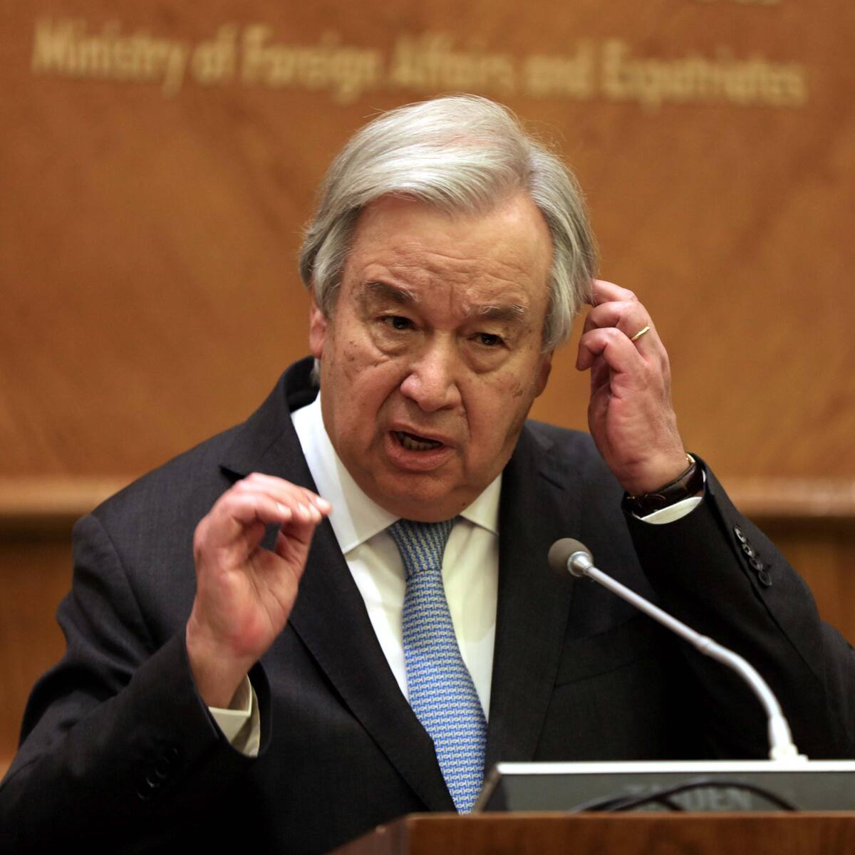 António Guterres: “condena enérgicamente” el ataque de Irán y pide cesen las hostilidades