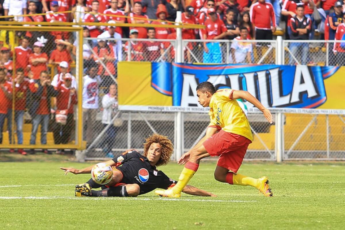 En el estadio Metropolitano de Techo, Bogotá venció 1- 0 al América en el marco de la fecha 07 del Torneo Águila 2016.